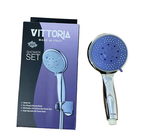 SHOWER HEAD WITH HOSE VITTORIA - SHOWER HEAD WITH HOSE VITTORIA