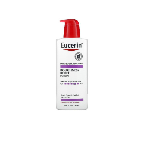 Kardhem - Roughness Elimination Paint, Free of Perfumes - Eucerin® Rough Relief Lotion - a specialist formula that moisturizes and exfoliates very dry, rough, uneven skin. Rich in Urea, it improves the condition of very dry, rough and wrinkled skin and contains Natural Moisturizing Factors: a combination of moisturizing ingredients found naturally in the skin that intensely hydrates to help prevent dryness.