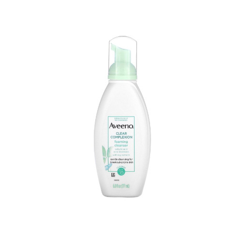 Kardhem - Aveeno foaming cleanser for clear skin - Indications: For the treatment of acne
How to use
Wet face and apply Aveeno® Clear Skin Foaming Cleanser in your hands or onto a washcloth. Massage until it foams on your face. Rinse and pat dry.