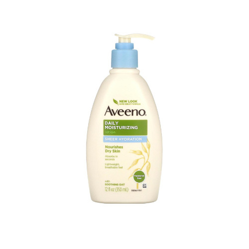 Kardhem - Aveeno Active Naturals Daily Moisturizing Lotion, Sheer Moisture is fragrance-free - Aveeno® Daily Moisturizing Lotion is a sheer, hydrating lotion that absorbs in seconds for a fresh, weightless feel you'll want to use all year round. Intensely moisturizes and nourishes for beautiful, healthy-looking skin.