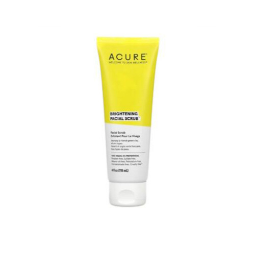 Kardhem - Acure Whitening Facial Scrub (118) - Sea moss supernutrients smooth and detoxify while lemon peel and French green silt cleanse.
How to use
Apply to a wet face and rub gently with your fingertips. Then rinse it well. Use it 3 times a week for luminous results.