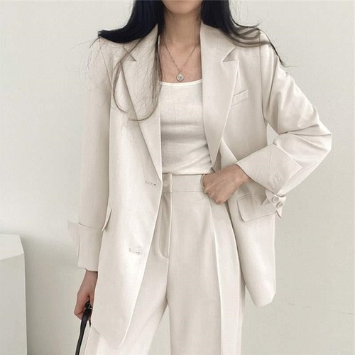 SUMMER BLAZER / WD-0024 - SUMMER BLAZER 2 PIECE SUIT 2 PIECE SUIT FOR WOMEN