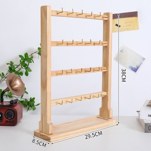 JEWELRY HOOK STORAGE / WA-0057 - JEWELRY KEYCHAIN HOOK STORAGE 4 LAYERS ORIGINAL COLOR