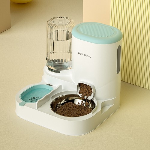 AUTOMATIC DRINKING WATER FEEDER / PS-0008 - STAINLESS STEEL BOWL AUTOMATIC DRINKING WATER FEEDER FOR DOGS AND CATS