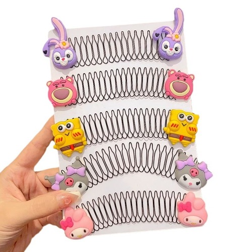 HAIR COMB / KA-0156 - Children's hair comb artifact invisible back of the head