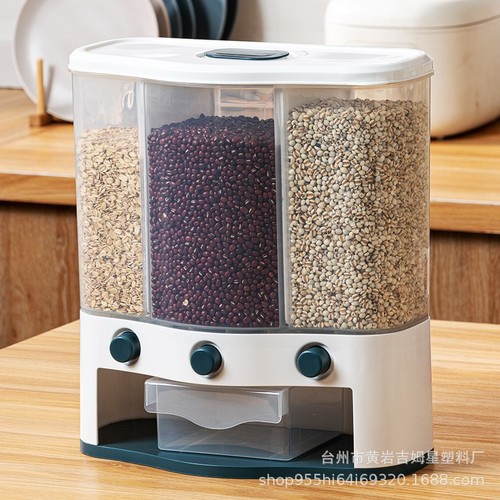 RICE DISPENSER / KN-0030 - 33x17x36cm GRAINS AND RICE DISPENSER