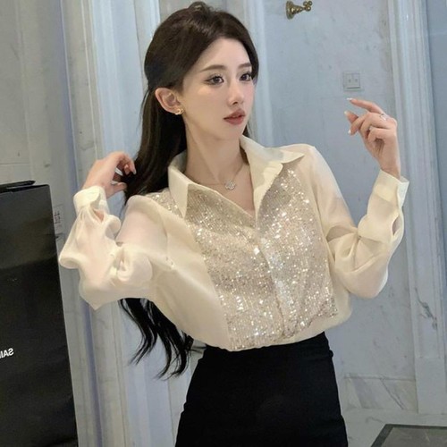 LONG SLEEVED / WD-0020 - APRICOT COLOR LONG SLEEVE SHIRT