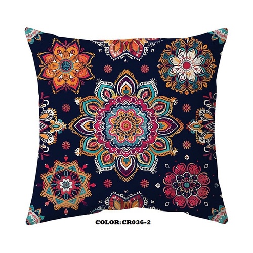 PILLOW COVER / HM-0002 - SIZE: 45x45CM SOFT PILLOW COVER PILLOW NOT INCLUDED