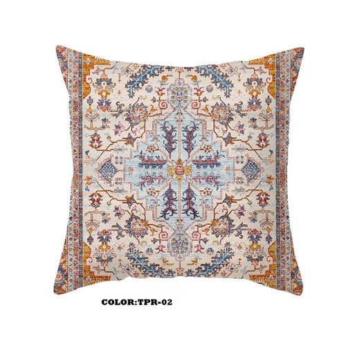 PILLOW COVER / HM-0003 - SIZE: 45x45CM SOFT PILLOW COVER PILLOW NOT INCLUDED
