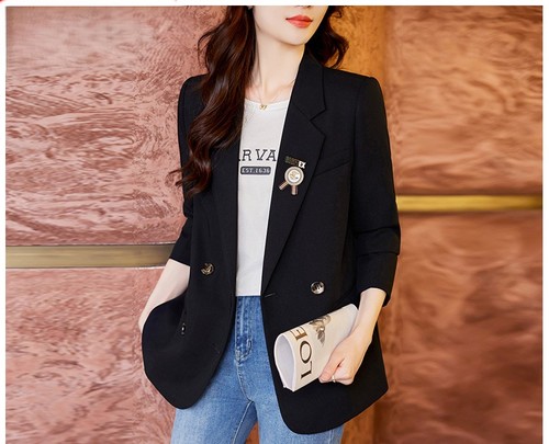 FORMAL WEAR WOMEN'S JACKET / WD-0076 - FORMAL WEAR WOMEN'S JACKET Color: Black Size: XLarge, XXLarge