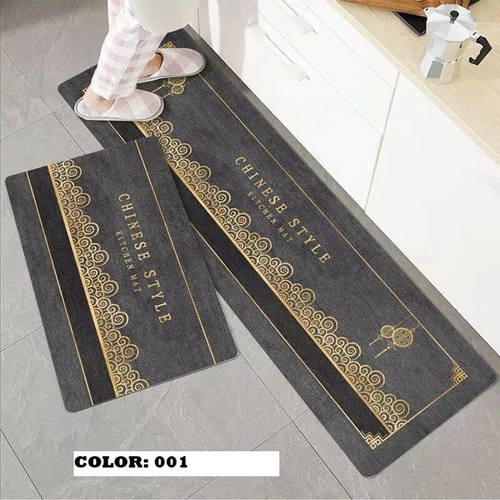 KITCHEN MAT FLOOR CARPET / KN-0038 - SIZE 40x120CM KITCHEN MAT FLOOR CARPET