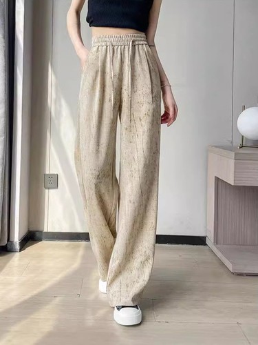 HIGH WAIST WIDE LEG PANTS / WD-0041 - HIGH WAIST WIDE LEG PANTS
