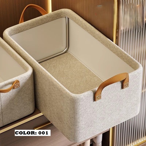 CLOTHES STORAGE BOX / HM-0016 - SIZE 48x48x20CM CLOTHE STORAGE BOX