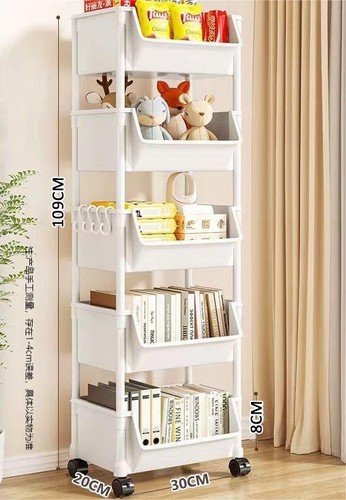 5 LAYER STORAGE RACK / HM-0018 - SIZE 109x20x30CMx8CM LAYER BOX 5 LAYER STORAGE RACK