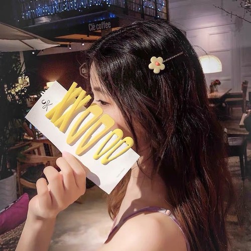 7 PIECE FLOWER HAIRPIN / KA-0004 - 7 PIECE FLOWER HAIRPIN