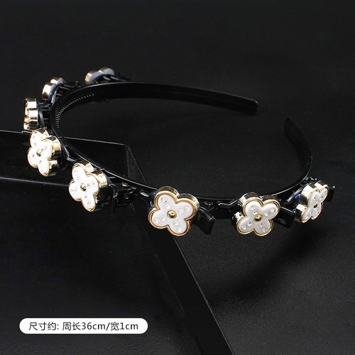 FOUR-LEAF CLOVER HEADBAND / KA-0011 - FOUR LEAF CLOVER DESIGN HEADBAND