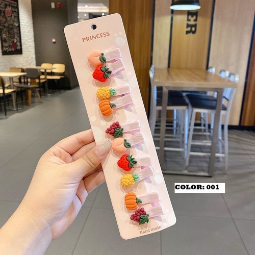 10 PIECES COLORFUL HAIR CLIP / KA-0013 - 10 PIECES COLORFUL HAIRCLIP