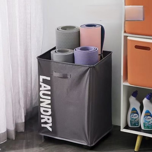 LAUNDRY BASKET / HM-0034 - SIZE 41x35x58CM LAUNDRY BASKET