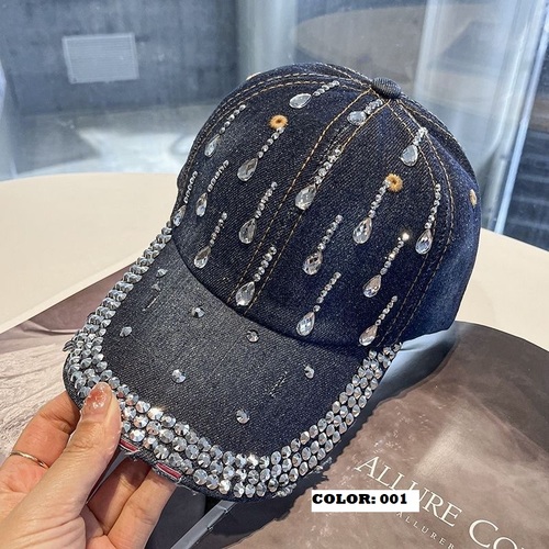 DENIM CAP FOR WOMEN / WA-0070 - DENIM CAP FOR WOMEN