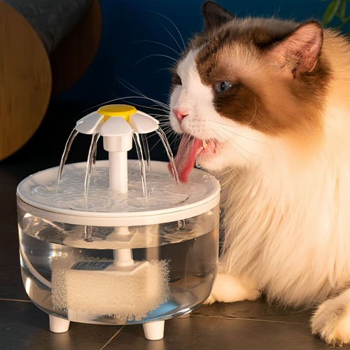 CAT DRINKING FOUNTAIN / PS-0021 - CAT DRINKING FOUNTAIN