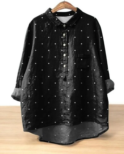 LOOSE PRINTED CASUAL SHIRT / WD-0122 - LOOSE PRINTED CASUAL SHIRT