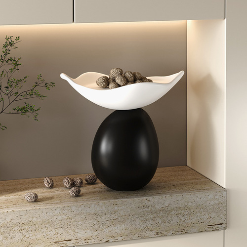 KEY AND FRUIT TRAY / HM-0093 - ENTRANCE CABINET DECORATION Color: Light Color