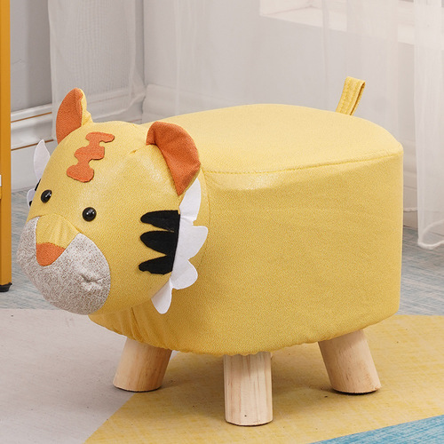 YELLOW TIGER STOOL / HM-0099 - CHILDREN'S ANIMAL STOOL Size: 30*25*25 cm