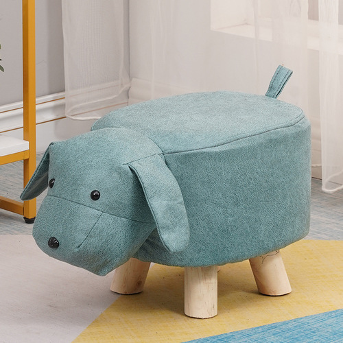 BLUE PUPPY STOOL / HM-0103 - CHILDREN'S ANIMAL STOOL Size: 30*25*25 cm