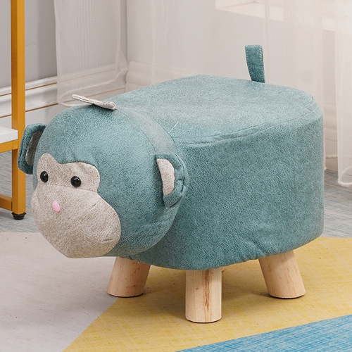 LAKE BLUE MONKEY STOOL / HM-0104 - CHILDREN'S ANIMAL STOOL Size: 30*25*25 cm