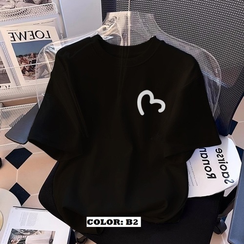 WOMEN'S TSHIRT SUMMER TOPS / WD-0169 - WOMEN'S T SHIRT SUMMER TOPS COTTON SHORT SLEEVE