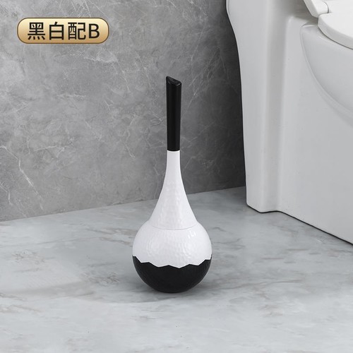 TOILET BRUSH / BR-0036 - TOILET BRUSH Color: Black and white