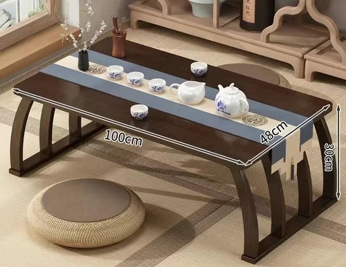 LOW TEA TABLE / HM-0139 - Low tea table Color : Walnut Size : 60*40*30 cm