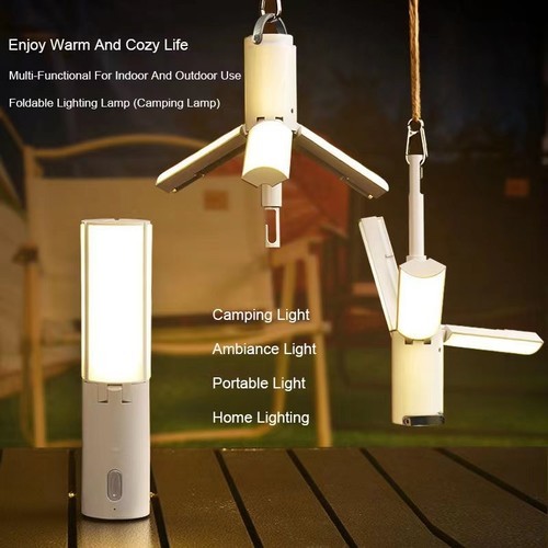 4000mAh CAMPING LIGHT FOLDING MULTIFUNCTIONAL LAMP / HM-0037 - 4000mAh CAMPING LIGHT FOLDING MULTIFUNCTIONAL LAMP