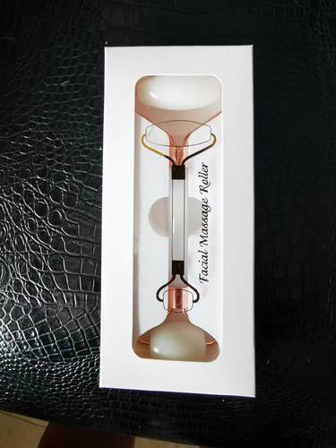 DOUBLE-HEAD JADE ROLLER- WHITE / MU-0050 - Color: JADE