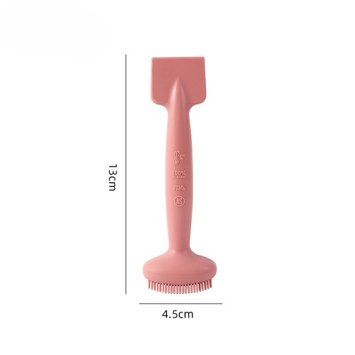 FACIAL SILICONE BRUSH / MU-0053 - Color: Pink