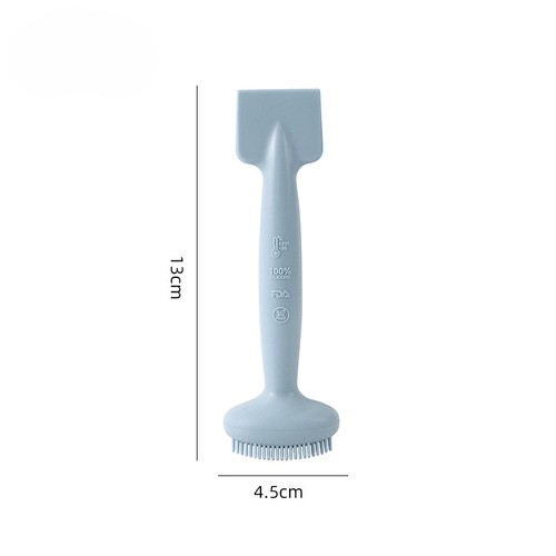 FACIAL SILICONE BRUSH / MU-0054 - Color: Blue