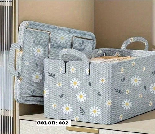 CLOTHES STORAGE BOX / HM-0164 - CLOTHES STORAGE BOX 48*48*20 cm