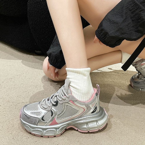 CASUAL RUNNING SHOES / WS-0053 - Color: Pink Size: 37, 38, 39, 40