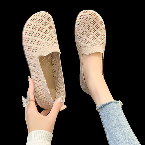 CLOTH SOFT SOLES SHOES / WS-0096 - Color : Pink Size : 40, 41