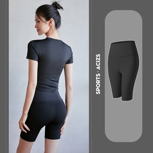 HIGH WAIST FITNESS HIP LEGGINGS FOR WOMEN / SF-0182 - HIGH WAIST FITNESS HIP LEGGINGS FOR WOMEN