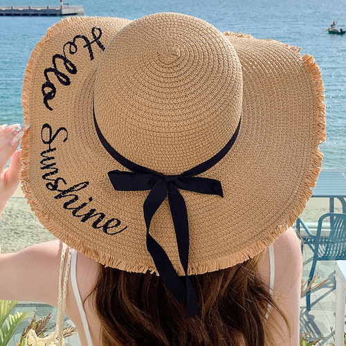 STRAW HAT / WA-0170 - Color : Khaki