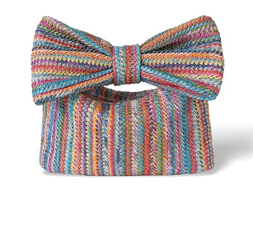 CLUTCH BAG / BG-0010 - Color : Style 10 Bow Color Size : 27*21cm