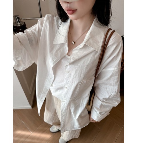 FASHION LONG SLEEVE FOR WOMEN / WD-0207 - COLOR WHITE