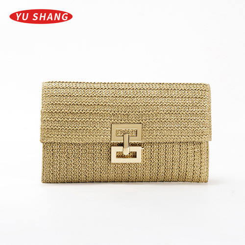 CLUTCH BAG / BG-0007 - Color : Style 9 Khaki Size : 27*21cm