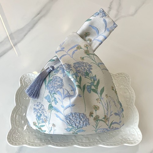 CLOTH WRIST BAG / BG-0056 - COLOR BLUE