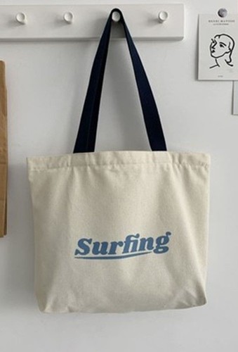 CANVAS SHOULDER BAG / BG-0060 - COLOR WHITE