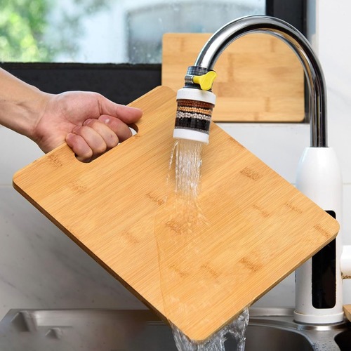 BAMBOO CHOPPING BOARD / HM-0173 - Shape : 35*28*1.5cm