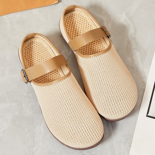SOFT-SOLE WOMEN'S SHOES / WS-0106 - COLOR BEIGE