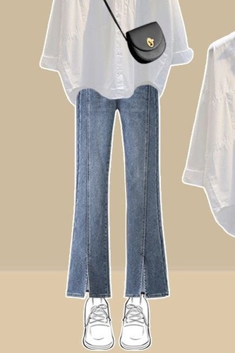 BLUE JEANS / WD-0307 - Color : Blue jeans Size : XL, 2XL
