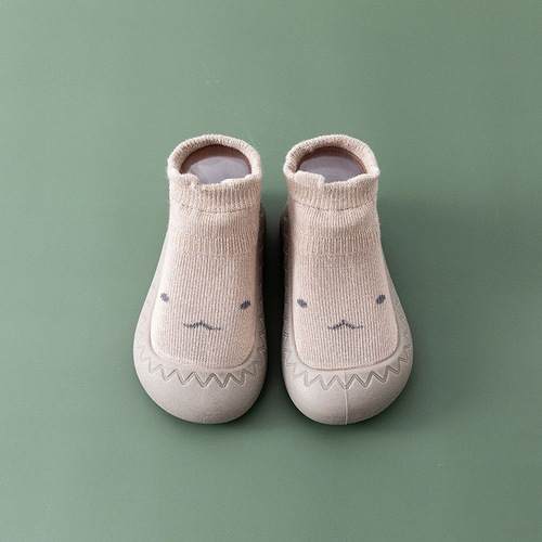 NON-SLIP SHOES / BB-0030 - Soft sole Color : Lace Khaki Size : 12cm, 12.5cm